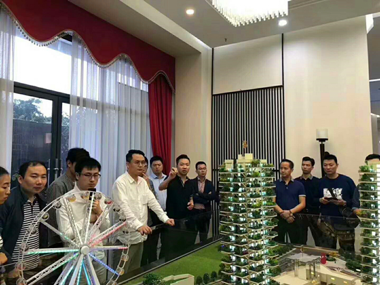  湖北省恩施陽光集團董事長一行再次溝通項目